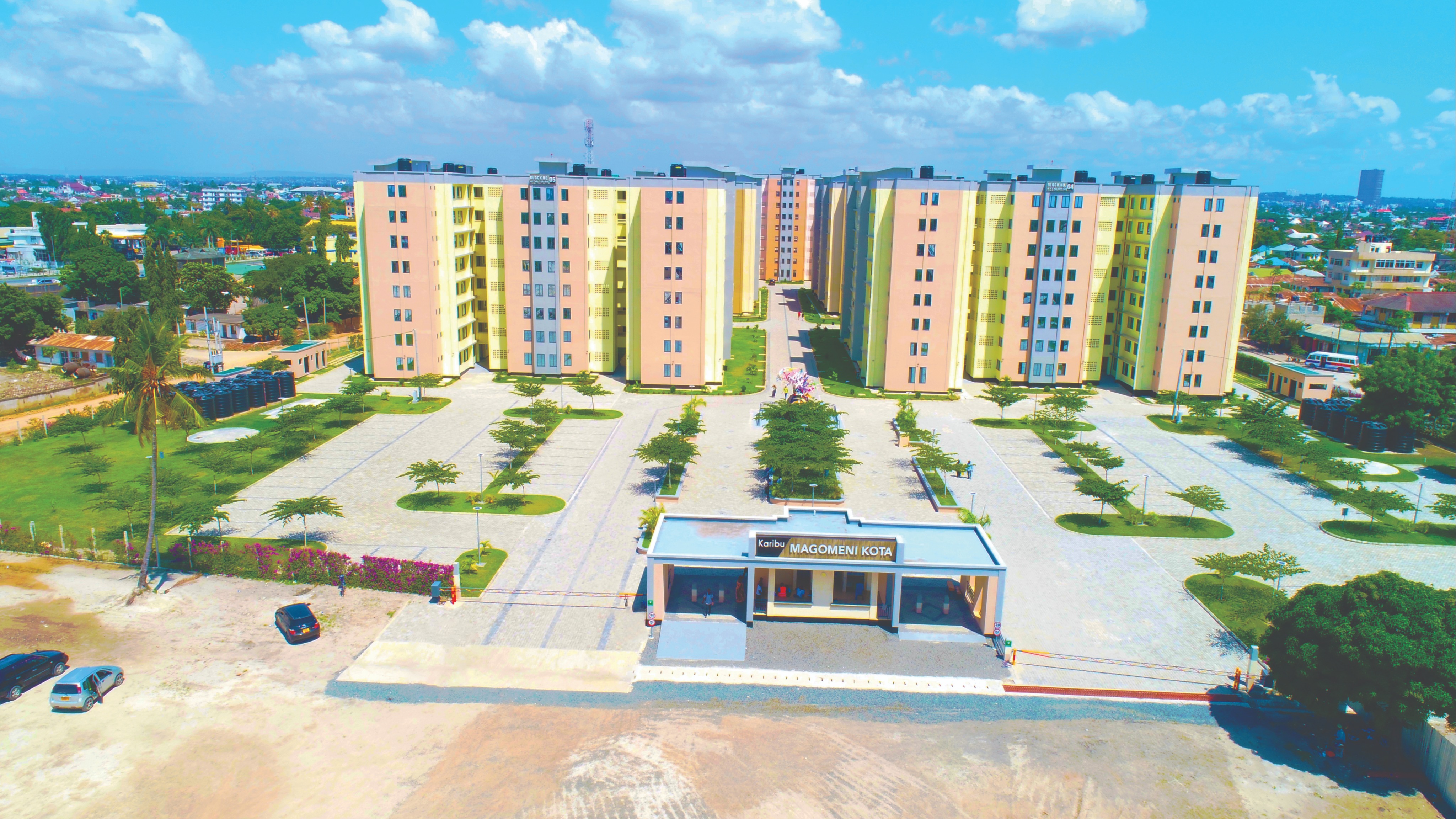 Mradi wa Ujenzi wa Nyumba za Makazi Awamu ya Kwanza katika eneo la Magomeni Kota, Dar es Salaam