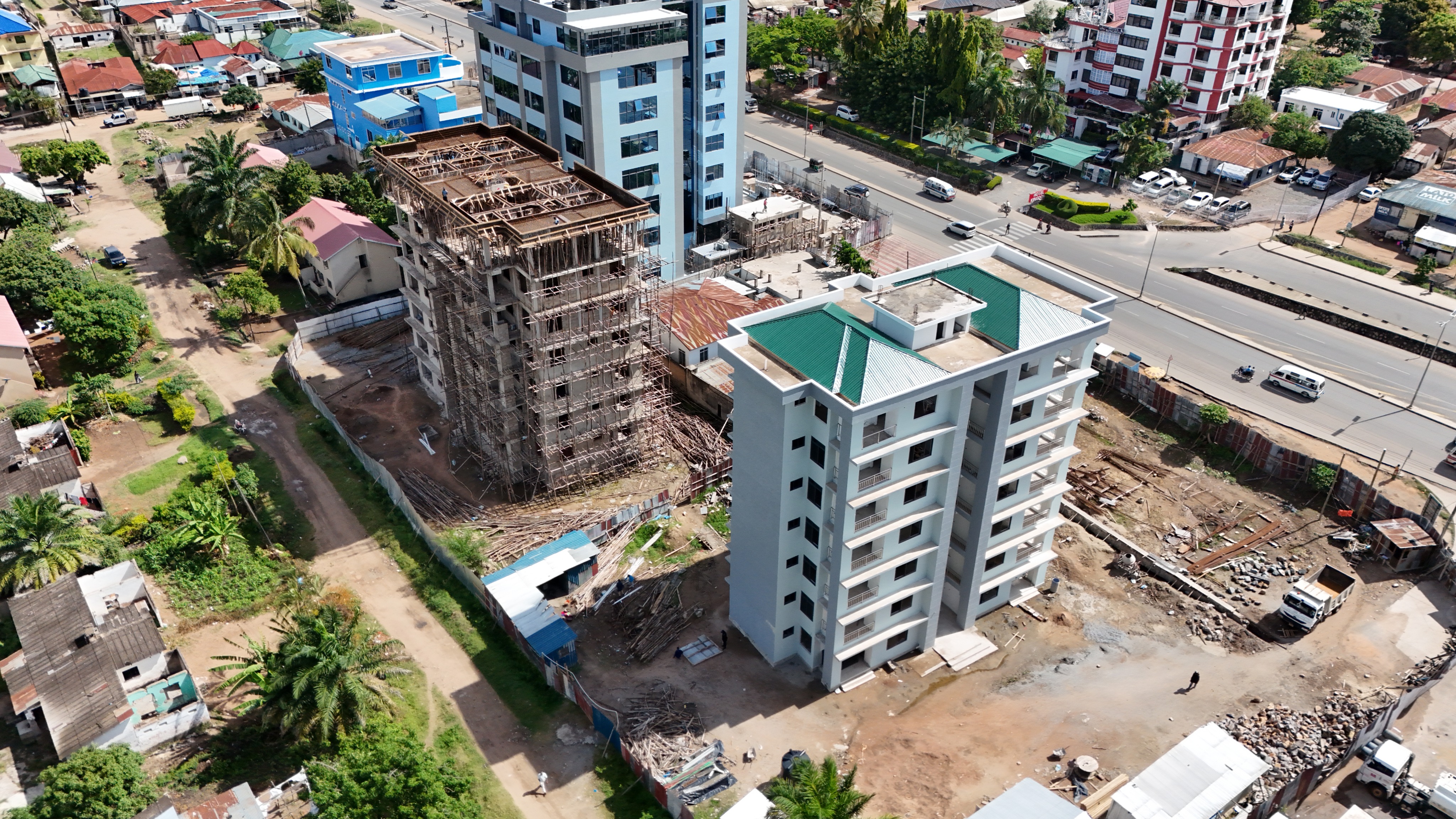 Ujenzi wa Nyumba za Makazi ya Watumishi wa Umma (Block 1 & 2) eneo la Ghana Ilemela Mwanza.